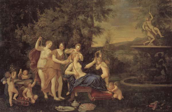 Albani Francesco The Toilett of Venus Spain oil painting art